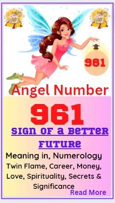 angel number 961|Angel Number 961 Meaning